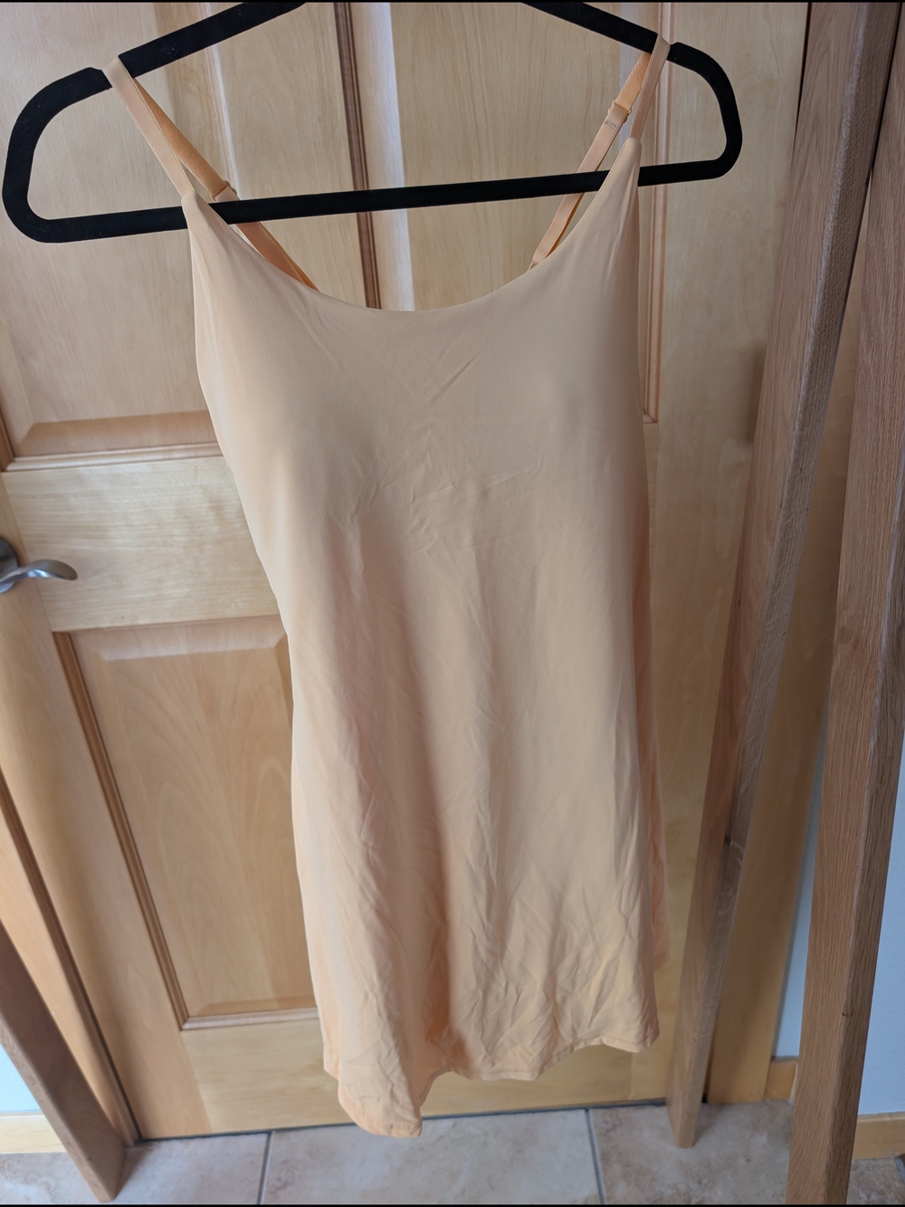 Women’s Peach Athletic Dress Tank Top